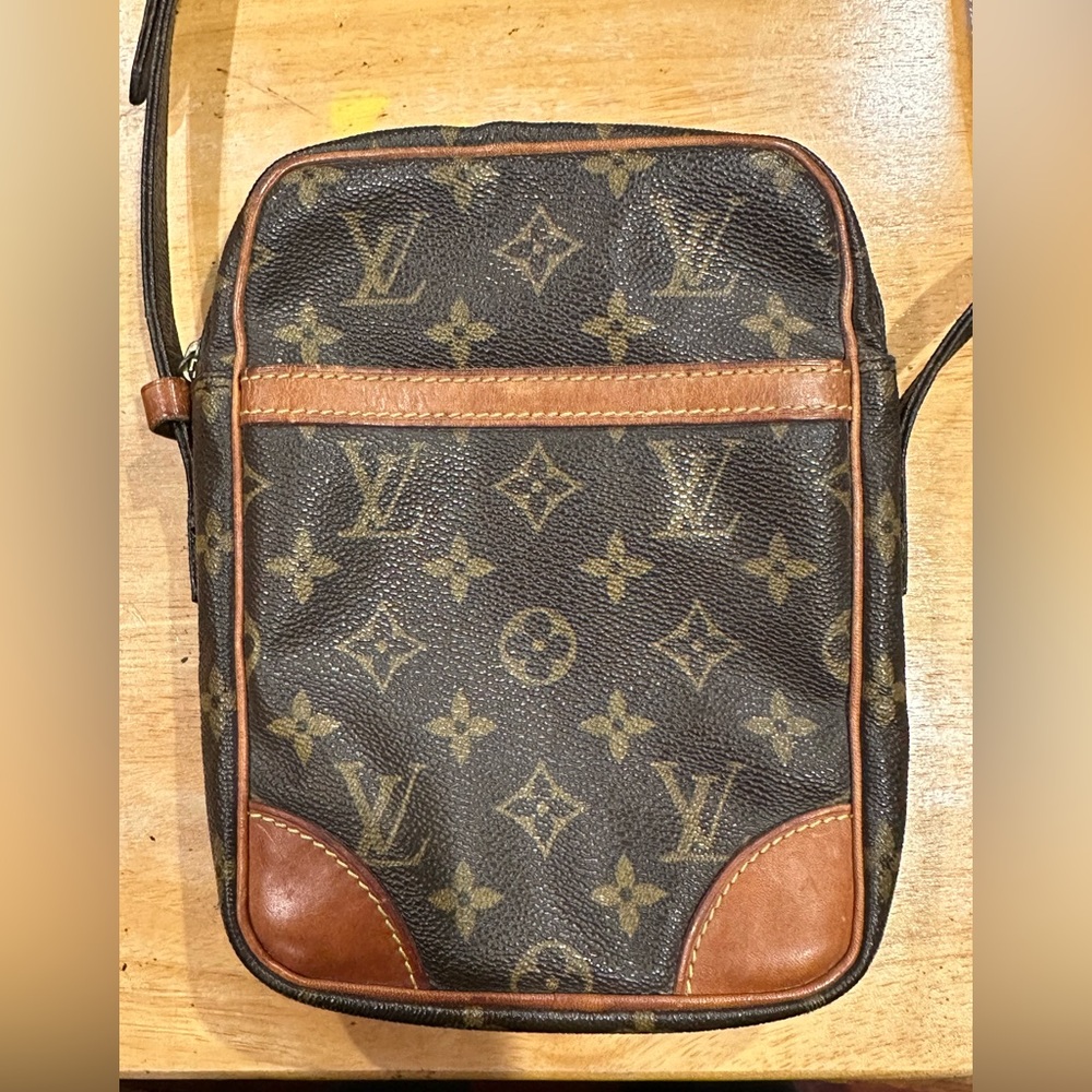 Authentic Louis Vuitton Monogram Danube Crossbody Bag